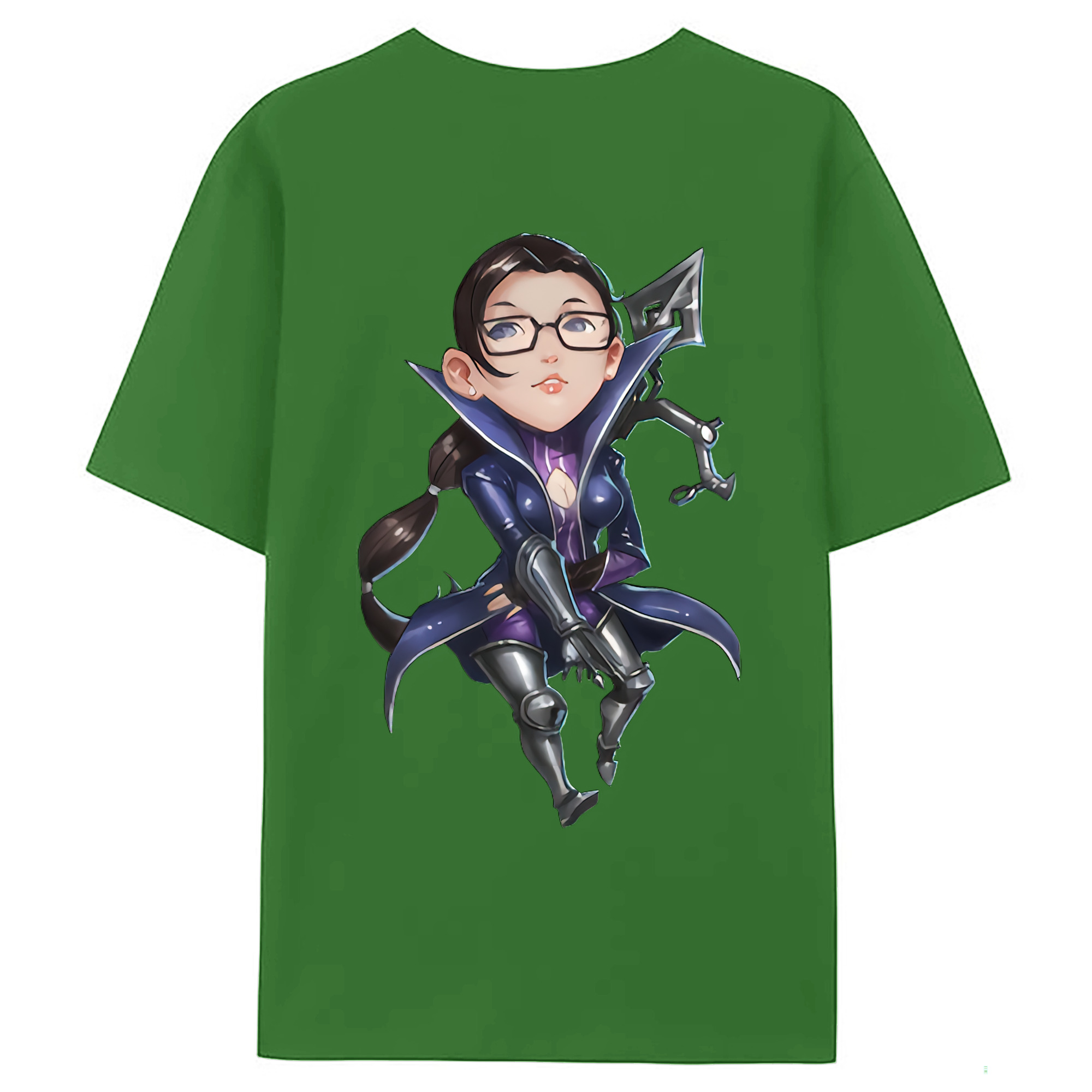（画像用） リーグ・オブ・レジェンド League of Legends LOL レディース半袖Tシャツ(バックプリント)